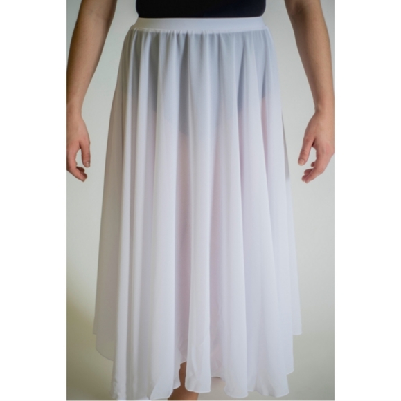 Chiffon Skirt PINK ballet dance skirt - Picture 3 of 3